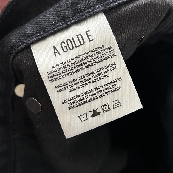 Agolde Criss Cross Straight Leg Jeans - Picture 5 of 10